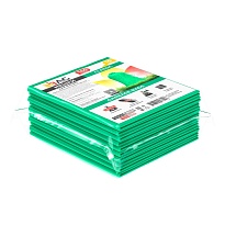 Мешки для мусора 160 л, зеленые, в пачке 10 шт., ПВД, 40 мкм, 900х1100 мм, i-Bag в Нижнем Новгороде