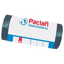 Мешки для мусора 60 л, черные, в рулоне 50 шт., ПНД, 6,2 мкм, 800х600 мм, PACLAN Professional, 604078 в Нижнем Новгороде