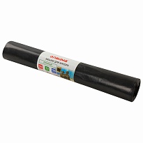 Мешки для мусора 240 л, черные, в рулоне 10 шт., ПВД 50 мкм, 1400х900 мм, LAIMA, 605337 в Нижнем Новгороде