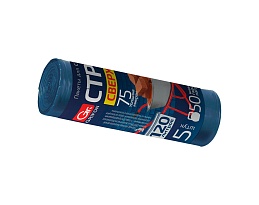 Мешки для мусора 120 л, трехслойные, синие, в рулоне 5 шт., ПВД, 75 мкм, 1100х700 мм, GRIFON PROFF СТРОЙКА, 101-521 в Нижнем Новгороде