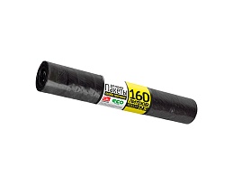 Мешки для мусора 160 л, черные, в рулоне 25 шт., ПВД, 40 мкм, 1100х800 мм, GRIFON, 101-030 в Нижнем Новгороде