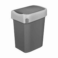 Контейнер для мусора Smart Bin 10 л (серый) 10 серый в Нижнем Новгороде