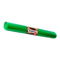 Мешки для мусора 180 л, зеленые, в рулоне 10 шт., ПВД, 50 мкм, 1100х900 мм, МЕШКОFF, 4458 в Нижнем Новгороде