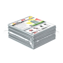 Мешки для мусора 160 л, светло-серые, в пачке 10 шт., ПВД, 40 мкм, 900х1100 мм, i-Bag в Нижнем Новгороде